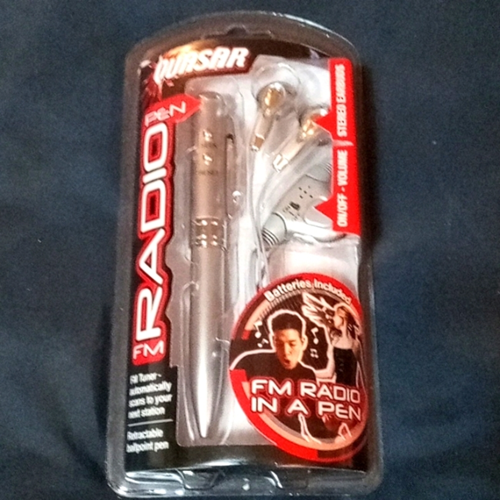 Quasar FM/Radio Pen NIB